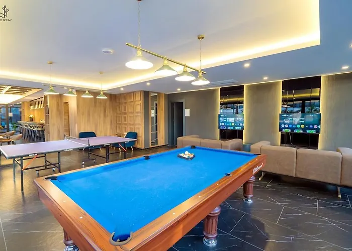 Touch The Sky At Nordic Sky Modern Daire Alanya