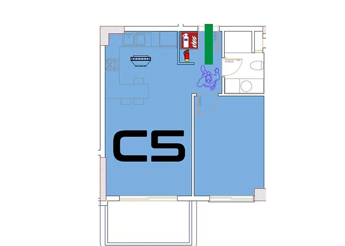 公寓 Touch The Sky At Nordic Sky Modern